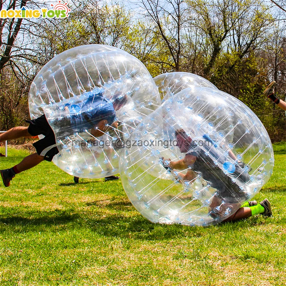 

Toddlers Kids Adult Outdoor Sports Game Inflatable Bumper Ball Transparent 1m/1.2m/1.5m Human Knocker Bubble Soccer