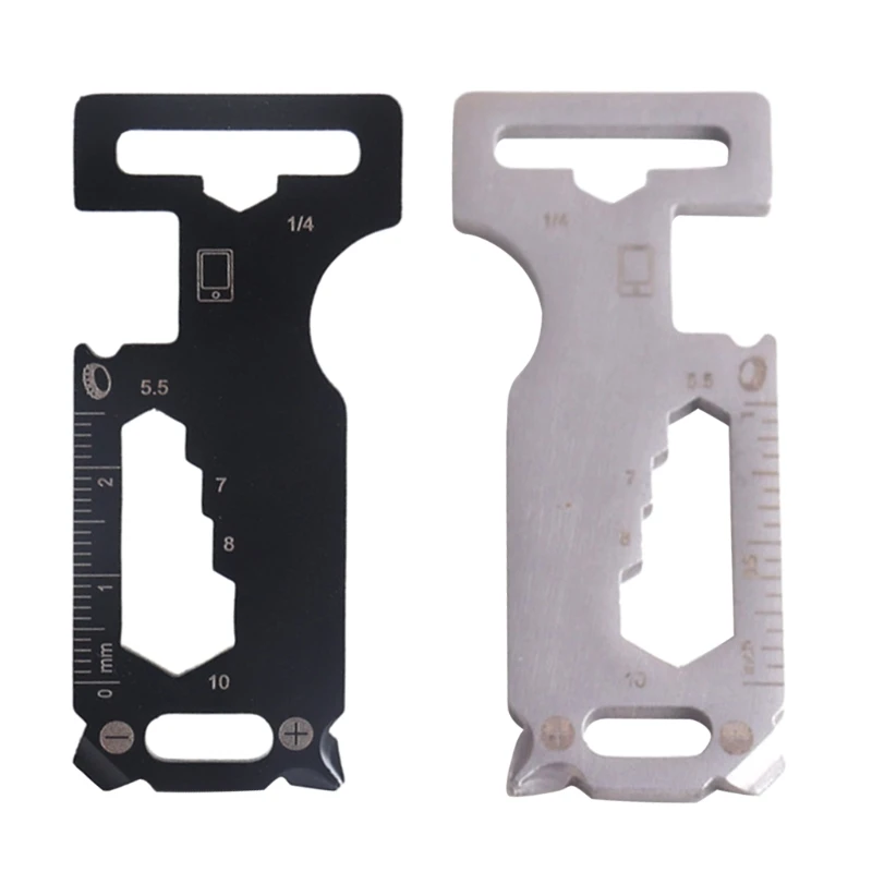 

X37E Outdoor Survival Pocket Tool Multitool Card Credit Card Size Cycling Tool Card EDC Card Multi Functional Tool Credit