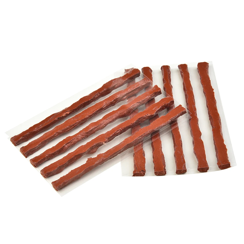 

20Pcs Tire Repair Strip Auto Motorcycle Tubeless Tyre Wheels Puncture Plug Seal Tape Repair Car Vacuum Tire Repair Rubber Strip