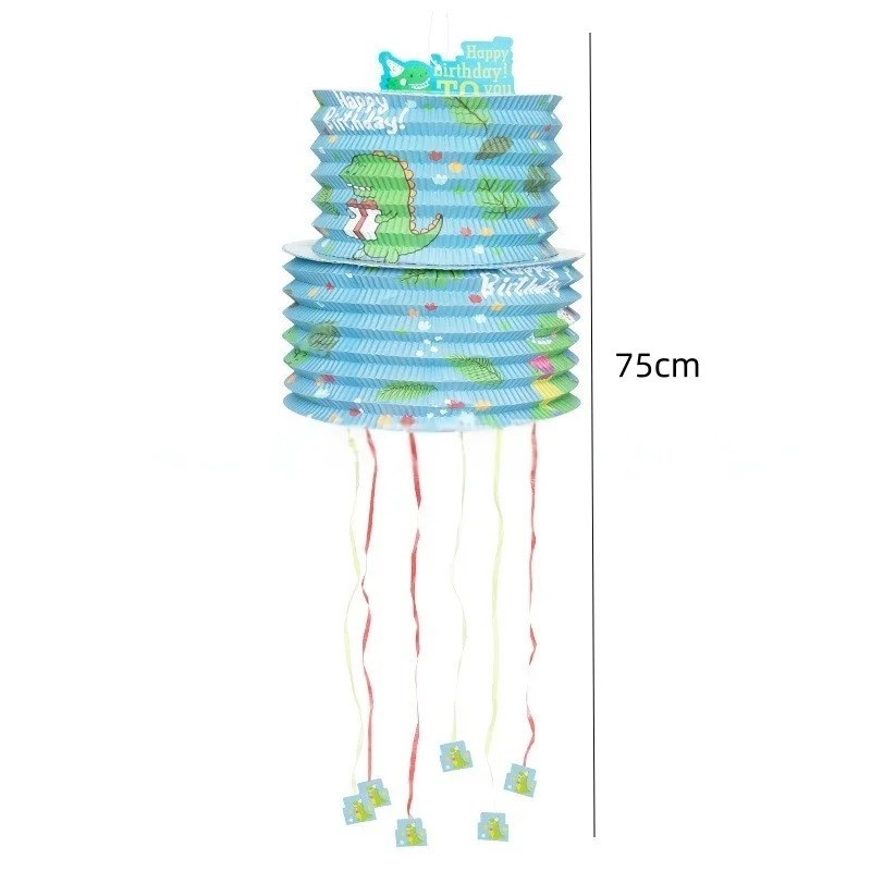 

Детская пиньята Динозавр из картона