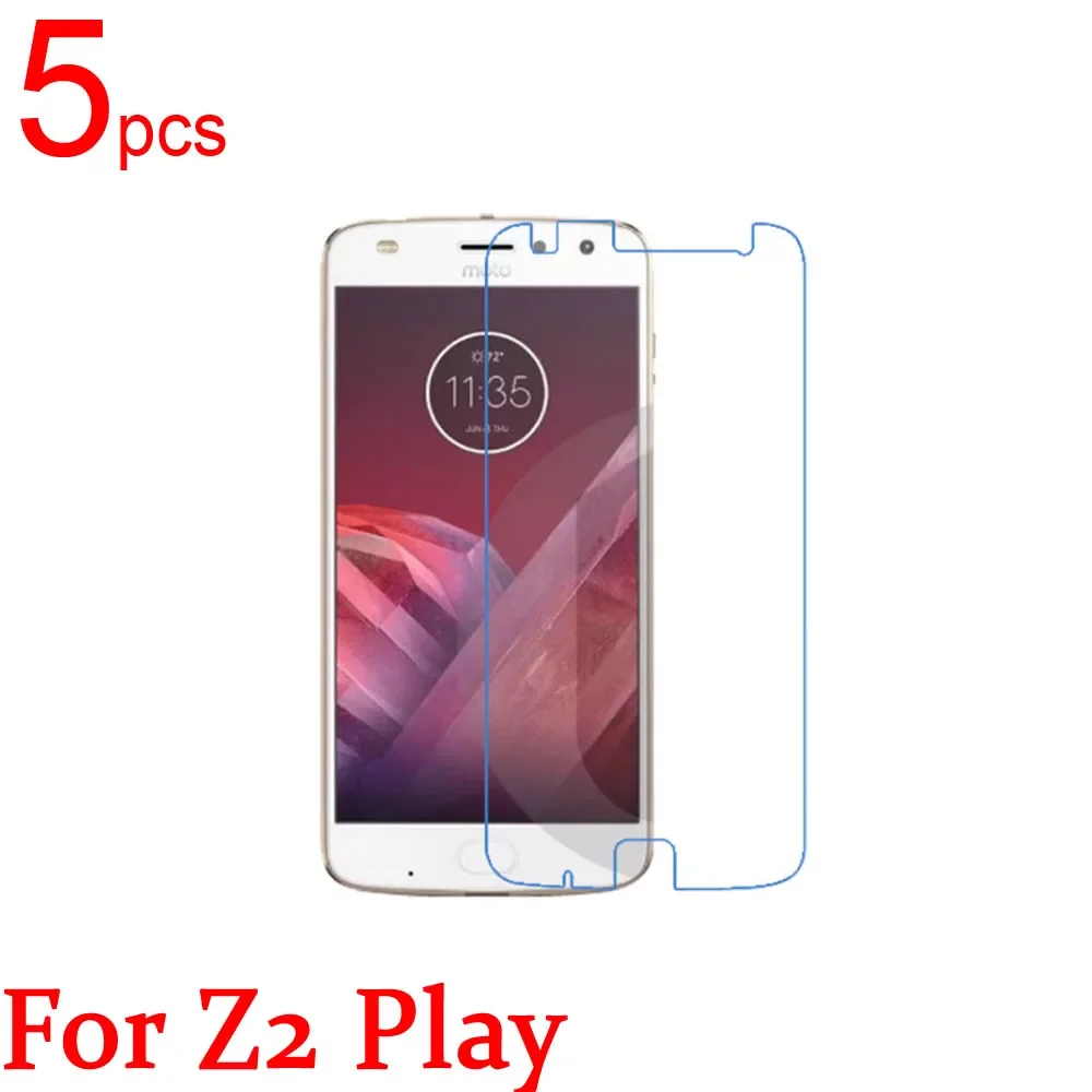 

5pcs Ultra Clear/Matte/Nano anti-Explosion LCD Screen Protector film Cover For Motorola Moto Z2 Play Z2 Force Film + cloth