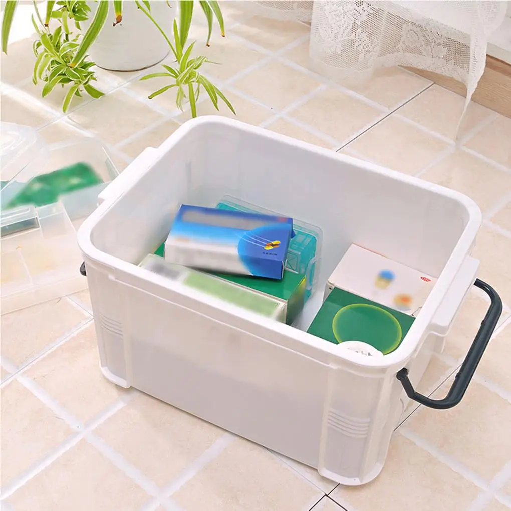 

First Aid Kit Portable Large Capacity Multiple Layers Medicine Supplies Storage Cases Household Supply Medical Case