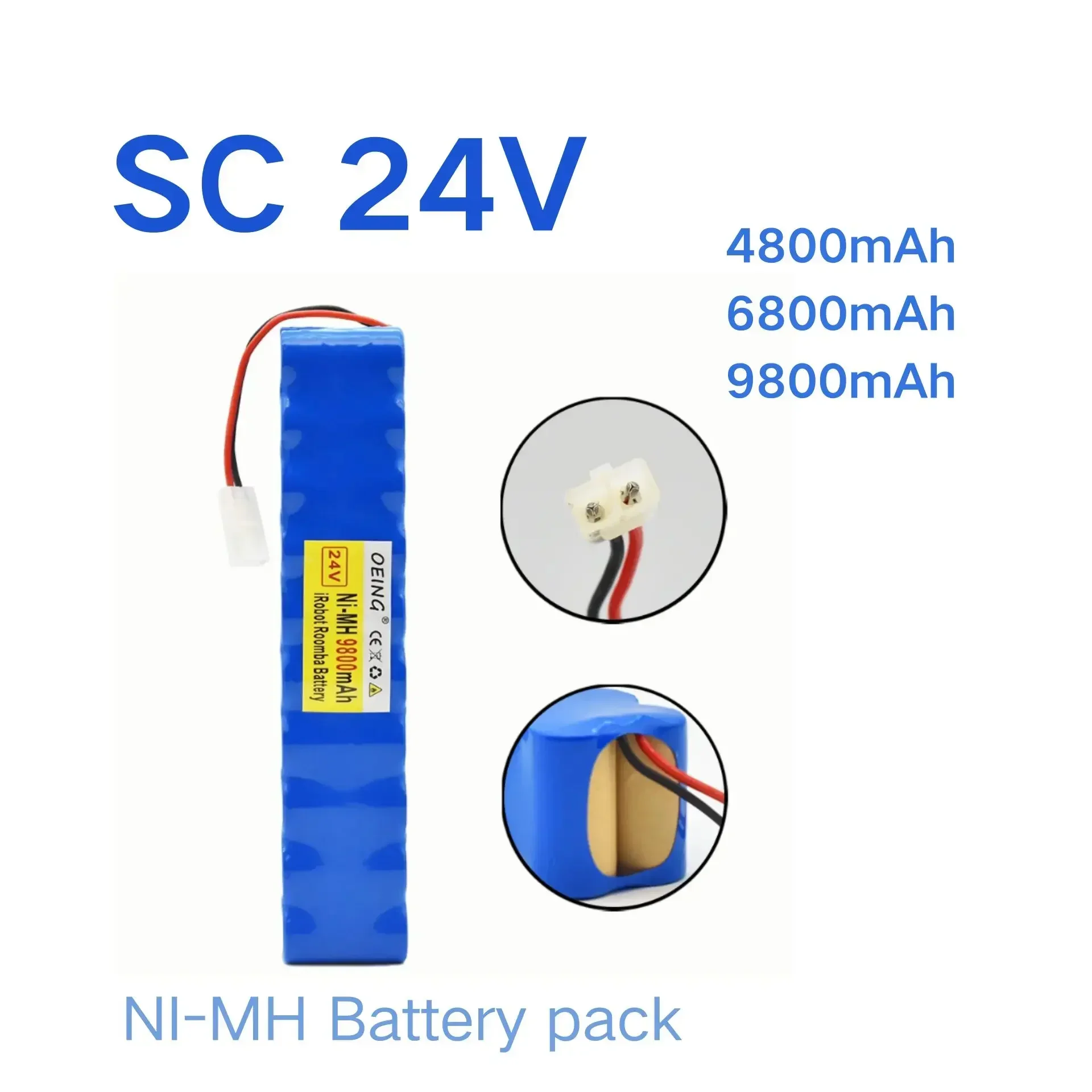 Аккумулятор NiMH new9800ма/ч для пылесоса Rowenta 24 В CD-пылесос Besen air force Extreme RH8770 RH8771WS RH877501