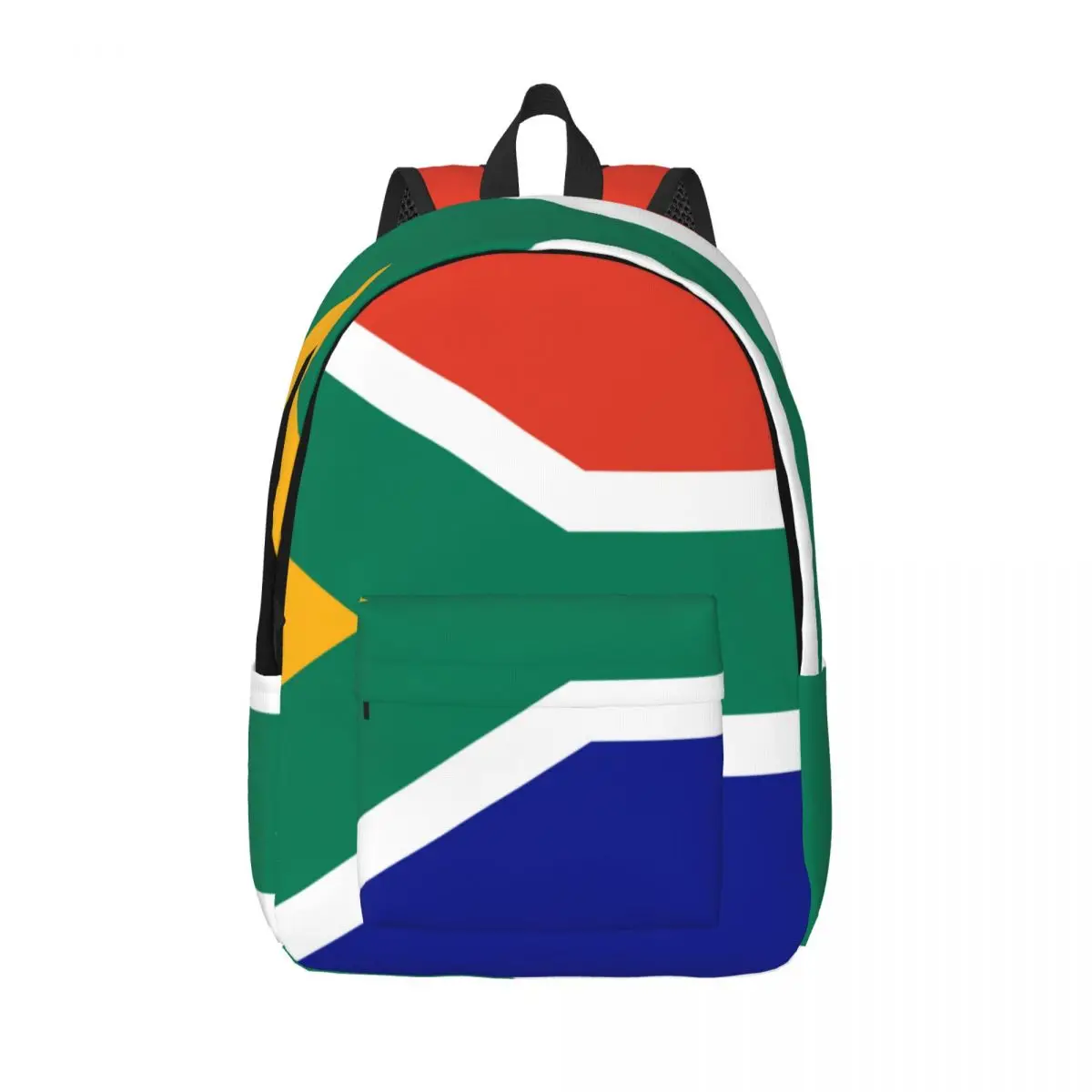 

Laptop Backpack Unique South Africa Flag School Bag Durable Student Backpack Boy Girl Travel Bag