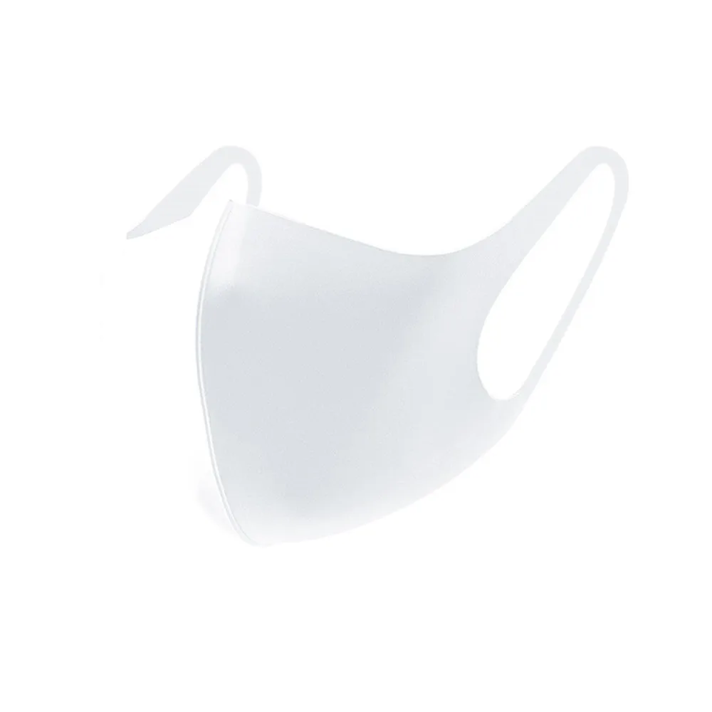 Дышащая Маска из ледяного шелка модная бесследная маска для лица с защитой от