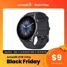 New Amazfit GTR 3 Pro GTR3 Pro GTR-3 Pro Smartwatch AMOLED Display Zepp OS App 12-day Battery Life Watch for Andriod