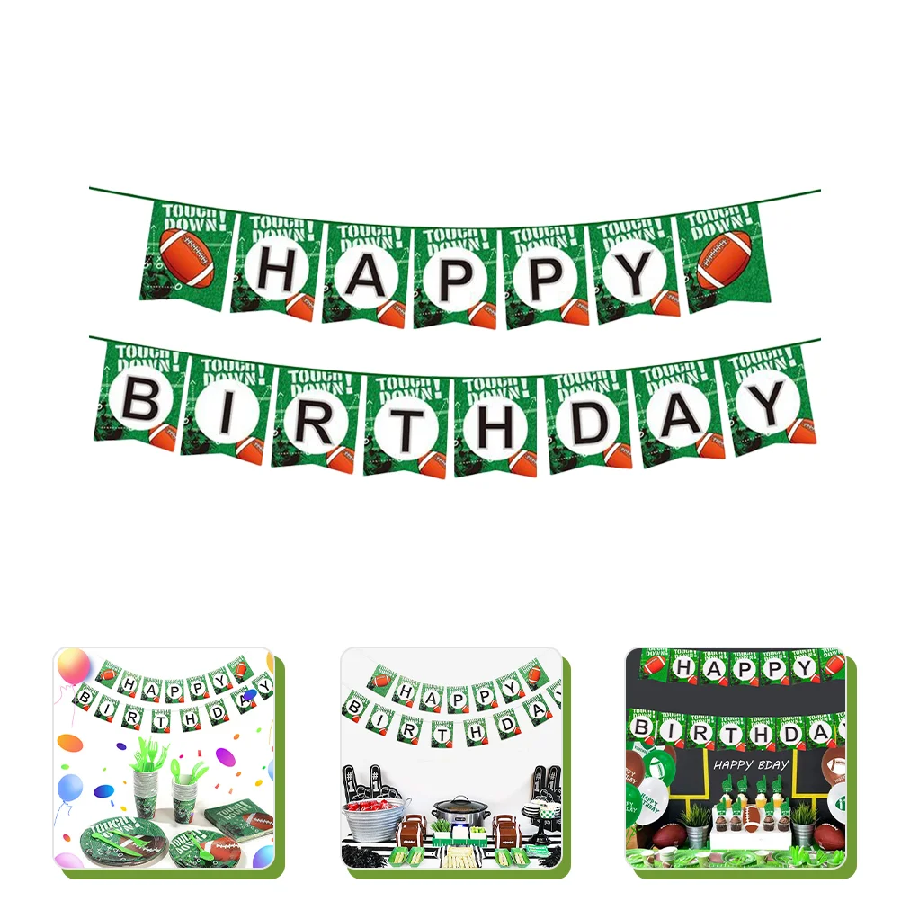 

1 Set Sports Theme Birthday Home Decor Football Hanging Football Football Birthday Party