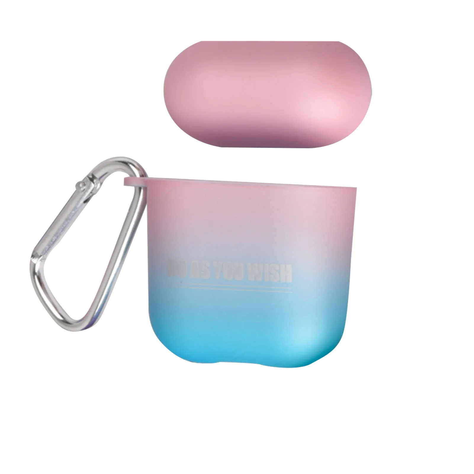 

Gradient Colorful Earphone Case ForApple 1/2 Wireless Earphone Protective Cover For Air-pods 2 1 Headset Hard PC Shell