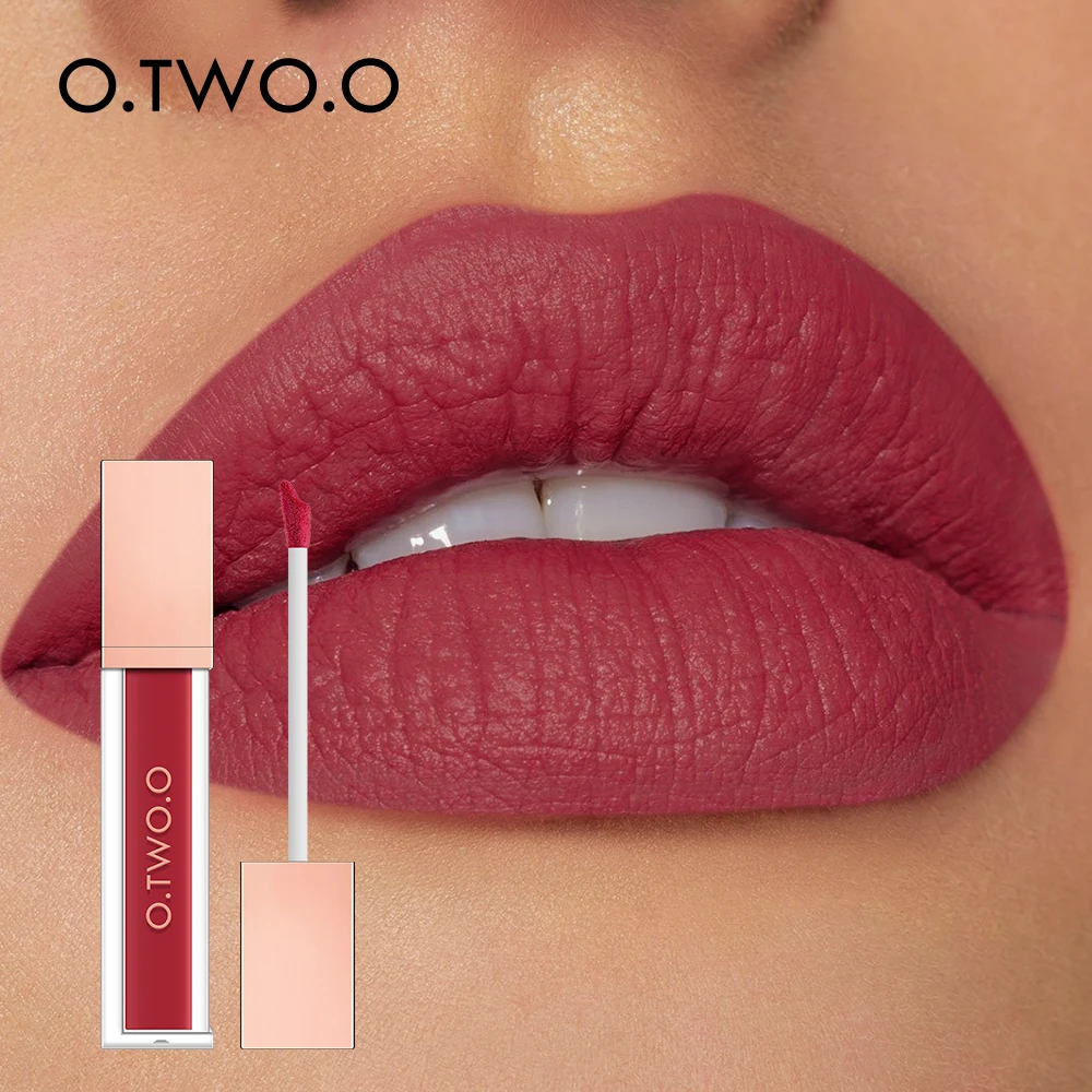 

12 Colors Matte Lip Tint Velvet Lipstick Lip Gloss Pigment Waterproof Long-lasting Lip Stain For Women Cosmetics