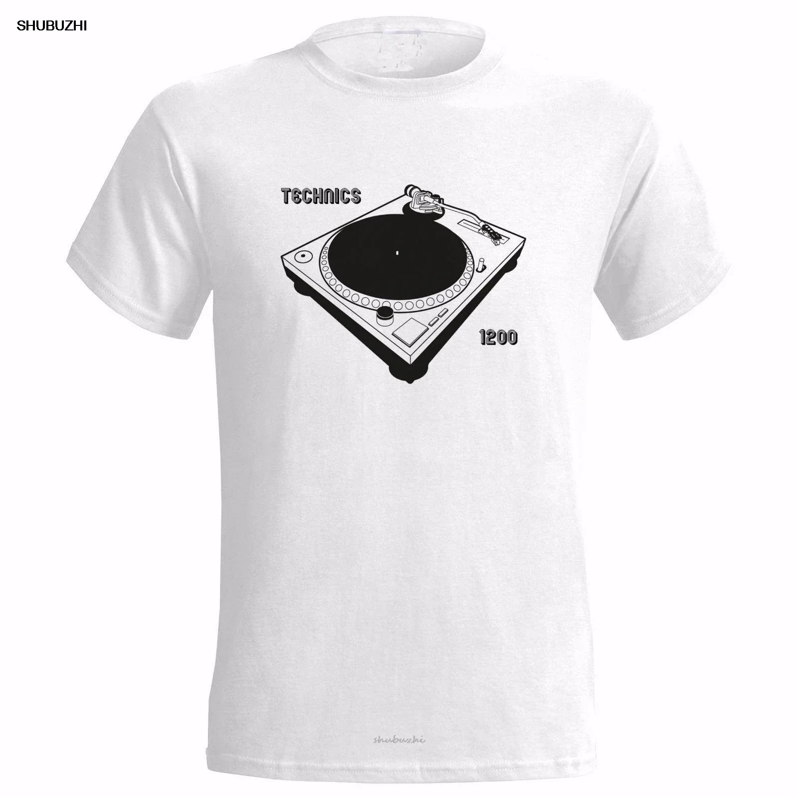 TECHNICS 1200 DECKS МУЖСКАЯ ФУТБОЛКА КЛАССИЧЕСКИЙ РЕТРО DJ TECHNO HIP HOP MIX ПОДАРОК Крутая