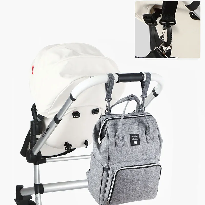 

Baby Nappy Backpack Bag Mummy Multifunction Large Capacity Stroller Bag Waterproof Outdoor Travel Diaper Bags