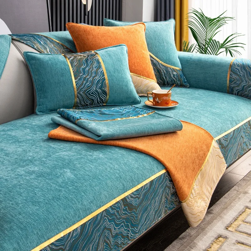 

Всесезонный Универсальный Высококачественный чехол для диванной подушки тканевое полотенце простой современный чехол для дивана