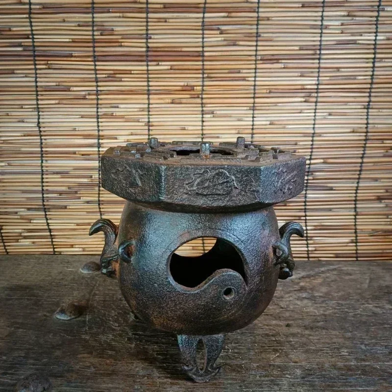 Тёмный баксиань тайцзи Багуа угольный теплый чай tielao QI