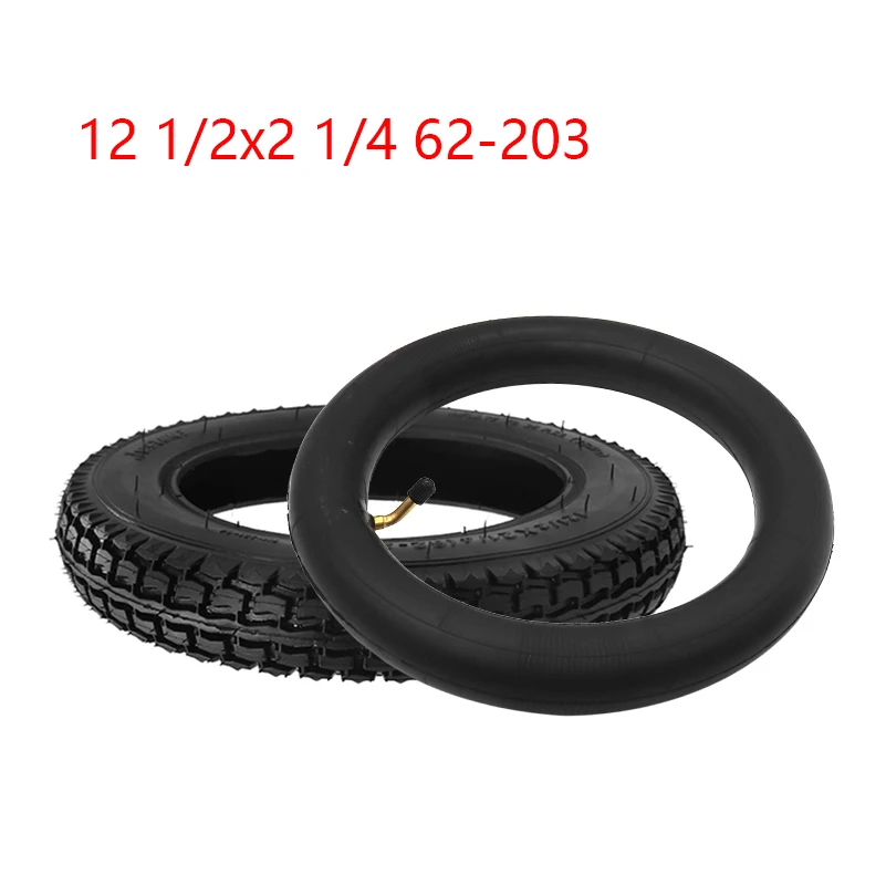 

12 inch Tire 12 1/2x2 1/4 ( 62-203 ) Inner Tube Outer Tyre Fits For Many Gas Electric Scooters E-Bike 12 1/2*2 1/4 Tyre Parts