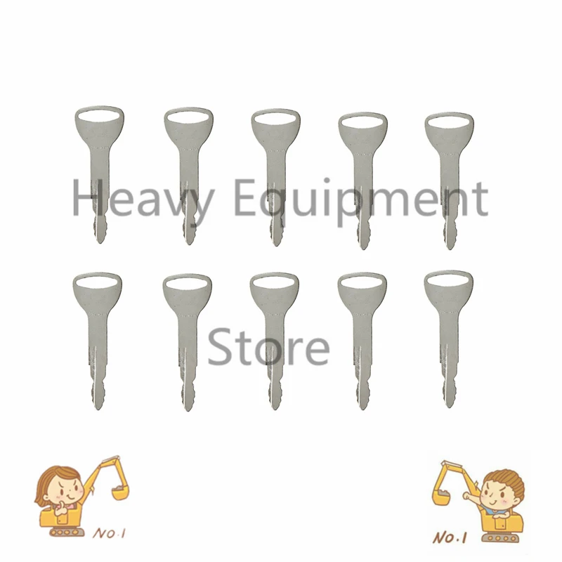 

Ключи для вилки вилочного погрузчика Toyota 10 шт.