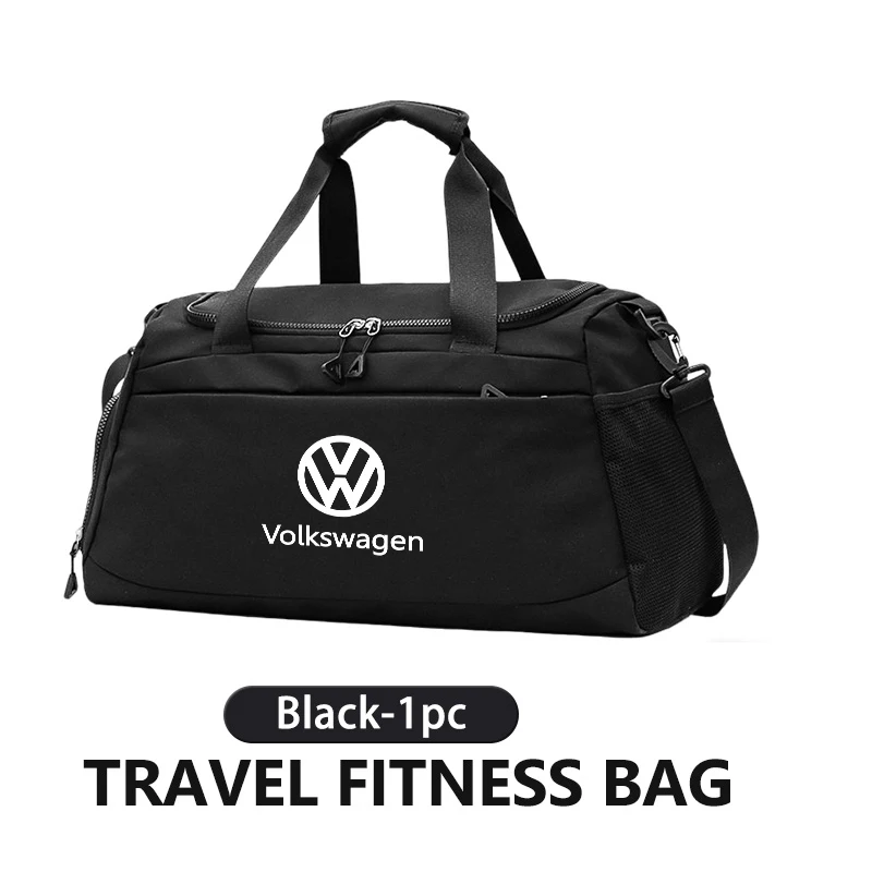 

Сумка-органайзер для фитнеса с логотипом автомобиля, дорожная сумка через плечо для хранения Volkswagen VW Scirocco Jetta Beetle Golf 4, 5, 6, Passat Polo