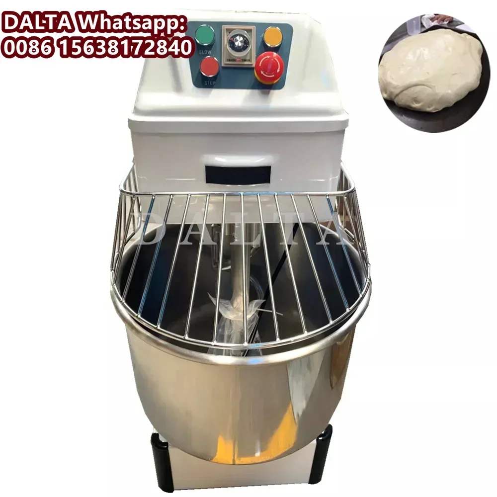 60л Kommerziellen Spirale Teig Mischer Mehl Kneter для B reflexerei Kneten Maschine mit Vers Ölen Kapazität Optionen