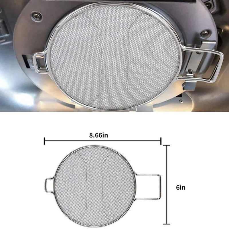 2 шт. защитные накладки из нержавеющей стали для Ninja Foodi IG600 IG601 IG651