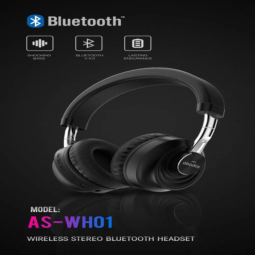 

Беспроводные стереонаушники HD 5.0BT, Bluetooth наушники с микрофоном, внешние наушники 2 для компьютера, настольного компьютера, ноутбука,Горячая ...