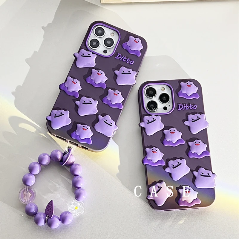 

Силиконовый чехол для Iphone14promax Anime Ditto Apple 13plus