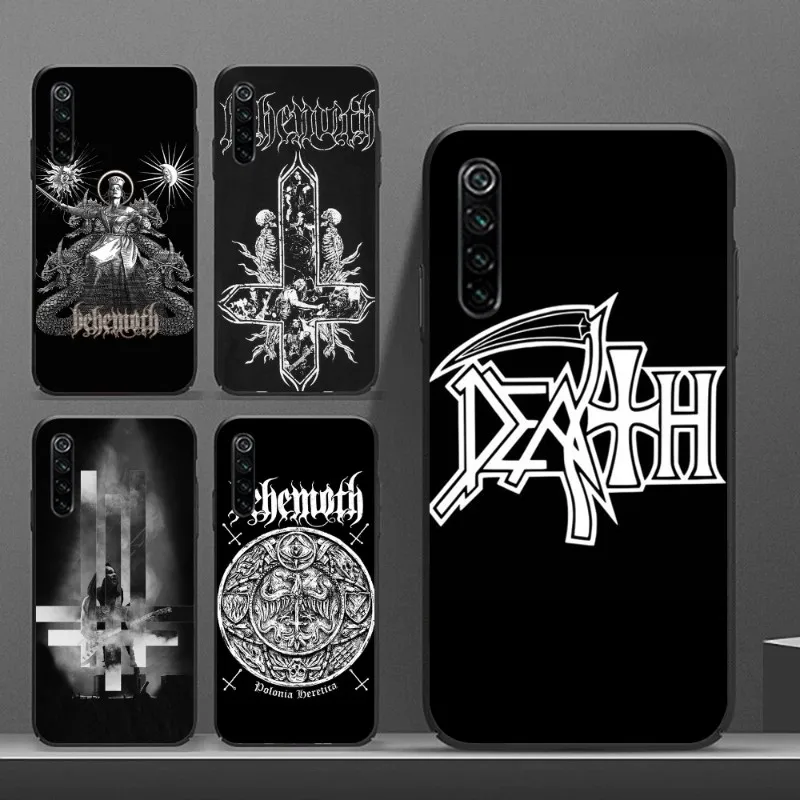 Мягкий черный Чехол BEHEMOTH DEATH METAL чехол для телефона Realme GT 2 9i 8i 7i Pro X50 X2 C21 C20 C11 C3 |