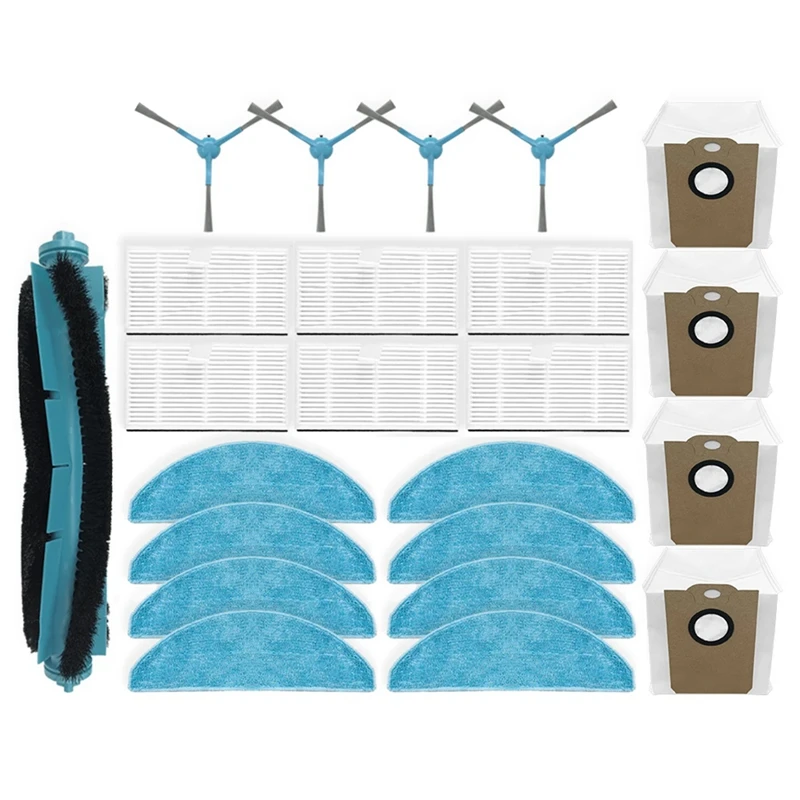 Для Liectroux G7 Blaupunkt Bluebot Precision Plus AENO RC4S EVOLUTION AIRO основная боковая щетка фильтр мешки