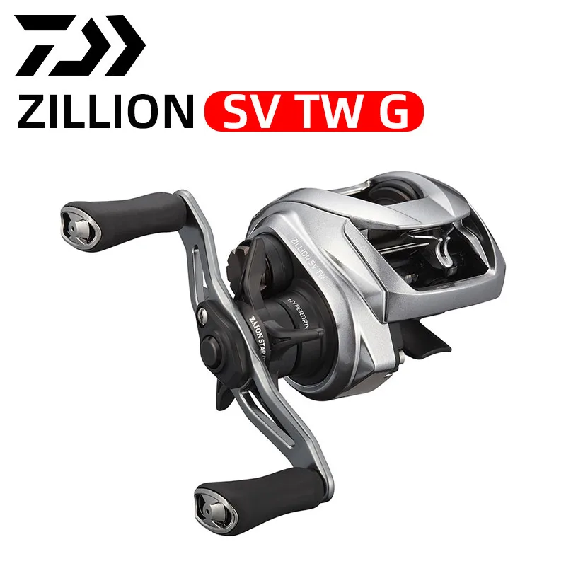 Фото DAIWA ZILLION SV TW G оригинальные новые рыболовные катушки для приманки, низкопрофильная катушка для приманки 6,3/7,1/8,5, международная версия №1
