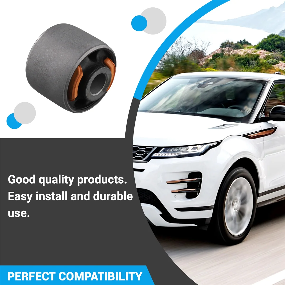 LR 001182 Втулка заднего рычага автомобиля для Land Rover LR2 06-12 Range Evoque 12-22 втулки подвески