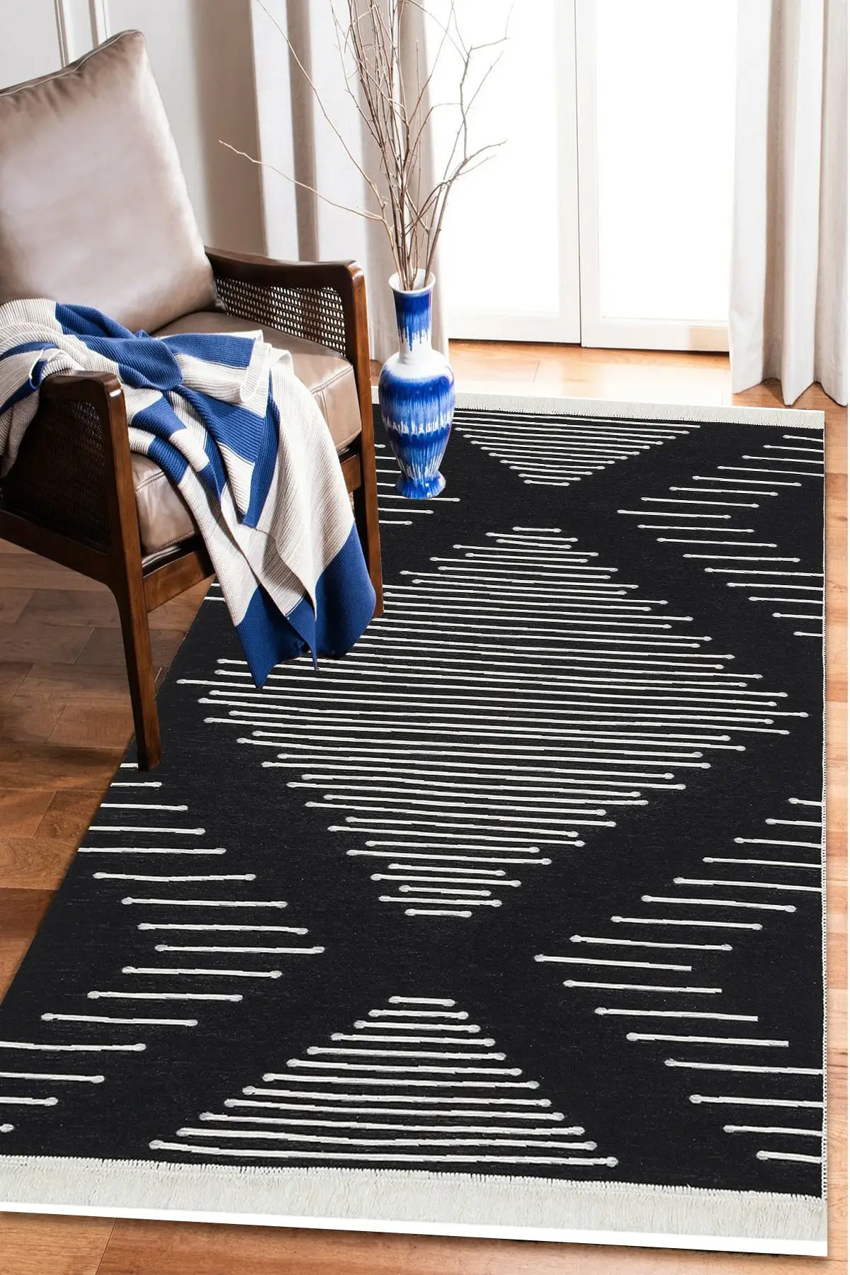 

Хлопковый нескользящий ковер, ковер, двусторонний моющийся ковер ручной работы с узором, тканые хлопковые коврики, эко-ковер AR15