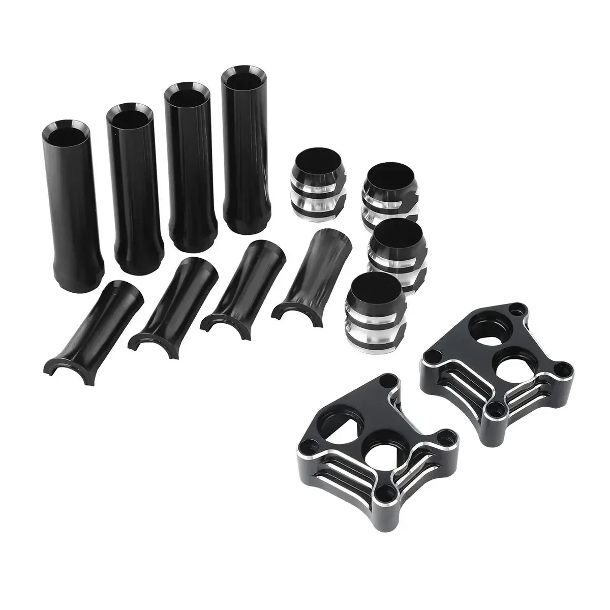 wa przednia i tylna osłona popychacza CNC do Harley Twin Cam Street Glide Road King Fat Bob Boy Super 1999-2017 Części silnikowe