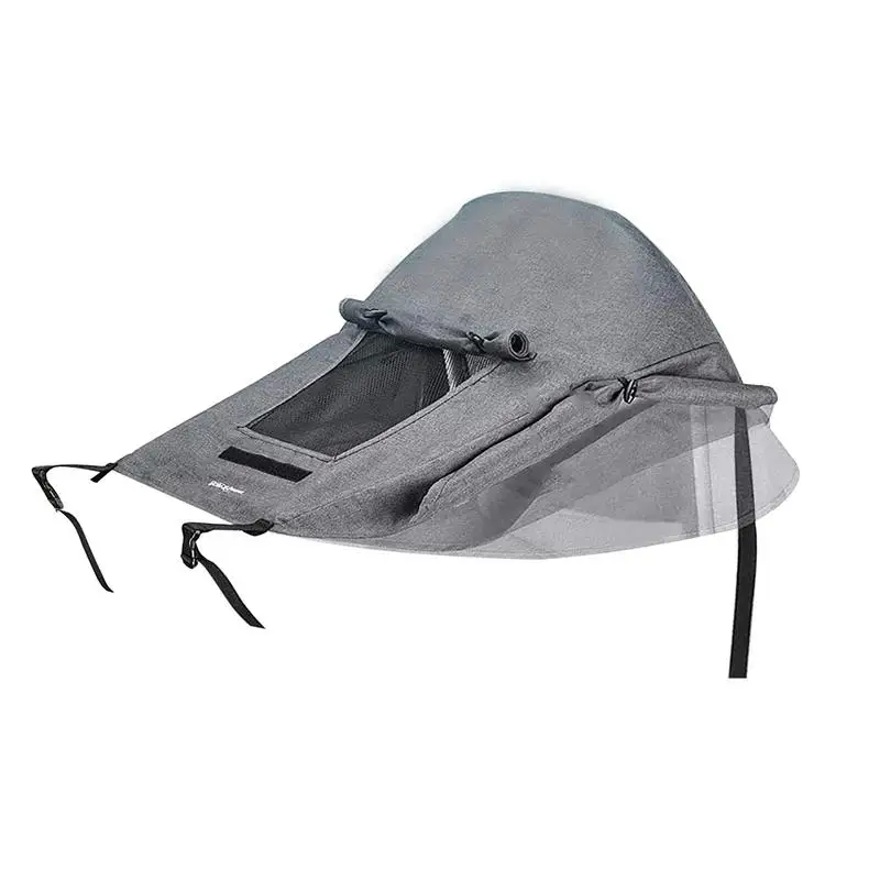 

Stroller Cover For Sun Stroller Cover For Sun And Rain Waterproof Blackout Blind Anti-UV Protection Pram Canopy Sunshade With