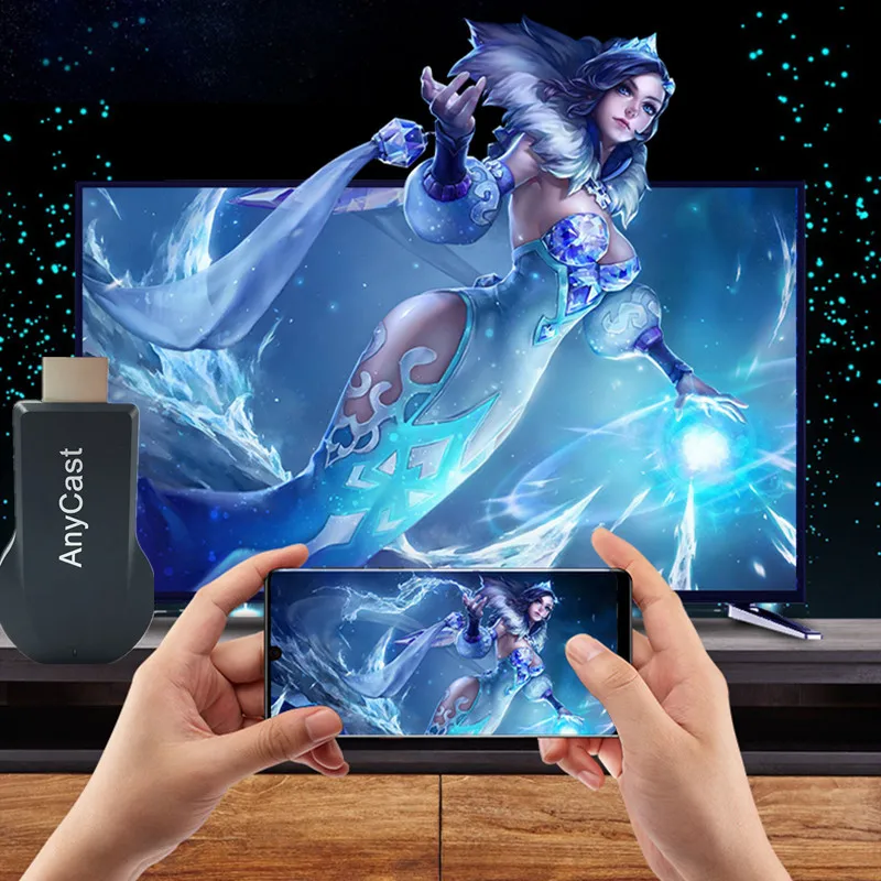 Оригинальный беспроводной Wi-Fi-адаптер 1080P Wi-Fi-дисплей ТВ-ключ приемник для DLNA Miracast