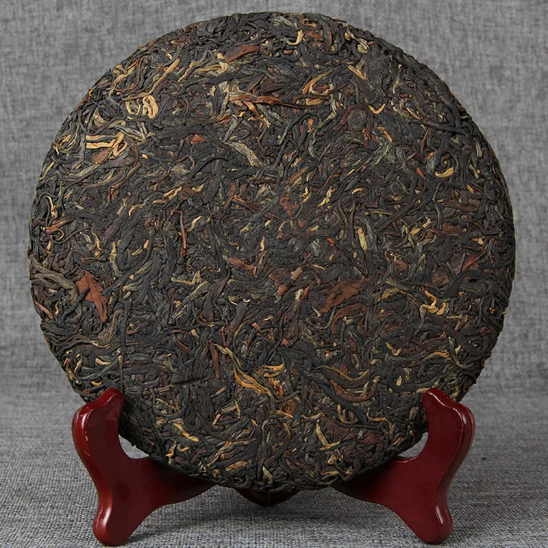 2019/2020 Yunnan Old Tree Black Chinese Tea Dianhong Feng Qing Red Tea Cake 357g Tea Pot