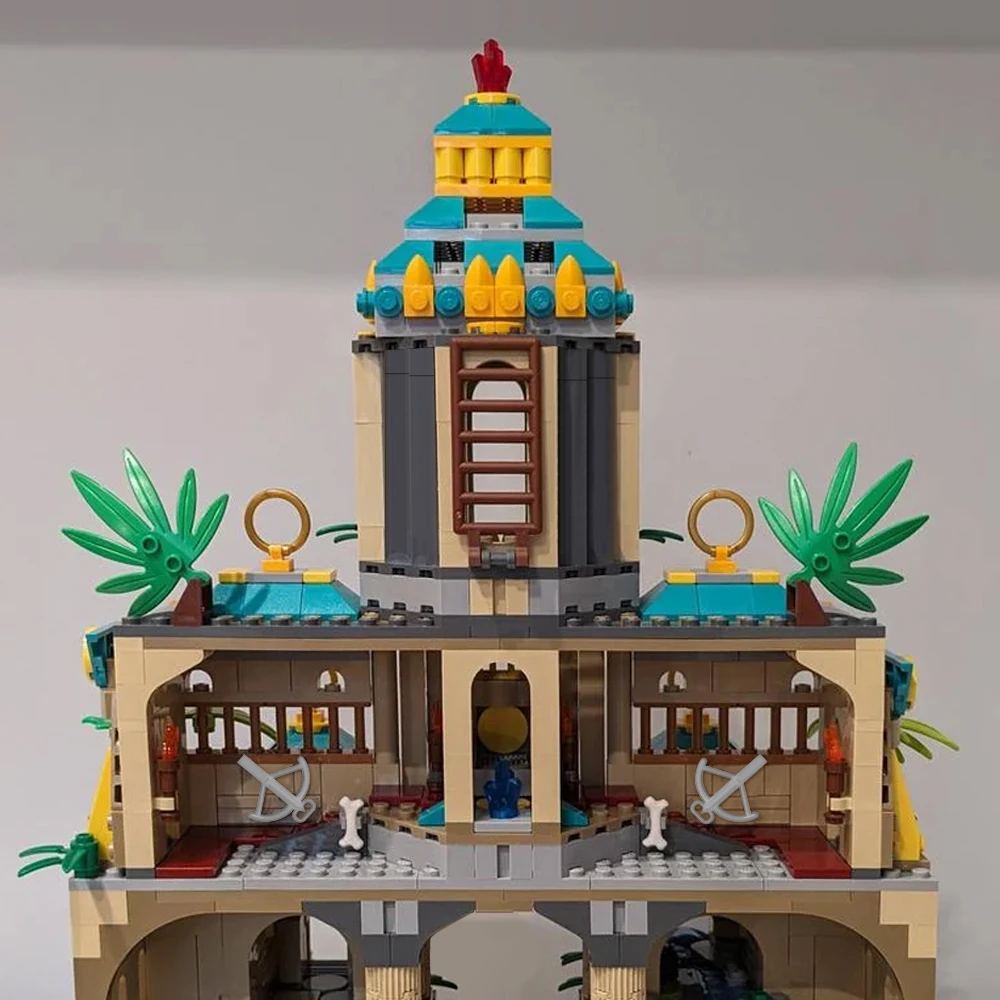Конструктор из фильма Indianaed Jones Lost Temple набор строительных блоков MOC архитектурный