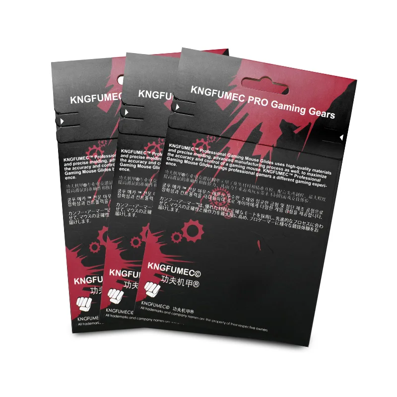 KNGFUMEC 2 комплекта скользит для игровой мыши коньки наклейка на ножки WLMOUSE Sword X