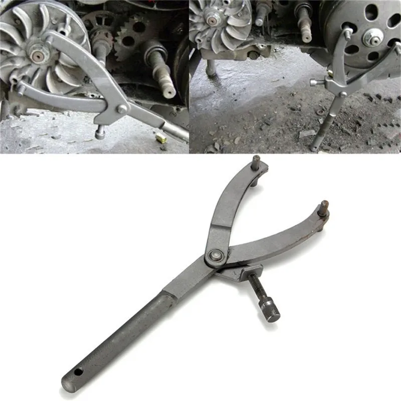 

Flywheel Clutch Wheel Hub Rotor Sprocket Wrench Motorcycle Repair Tool Y-magnet Fixed Card Motorcycle Tools