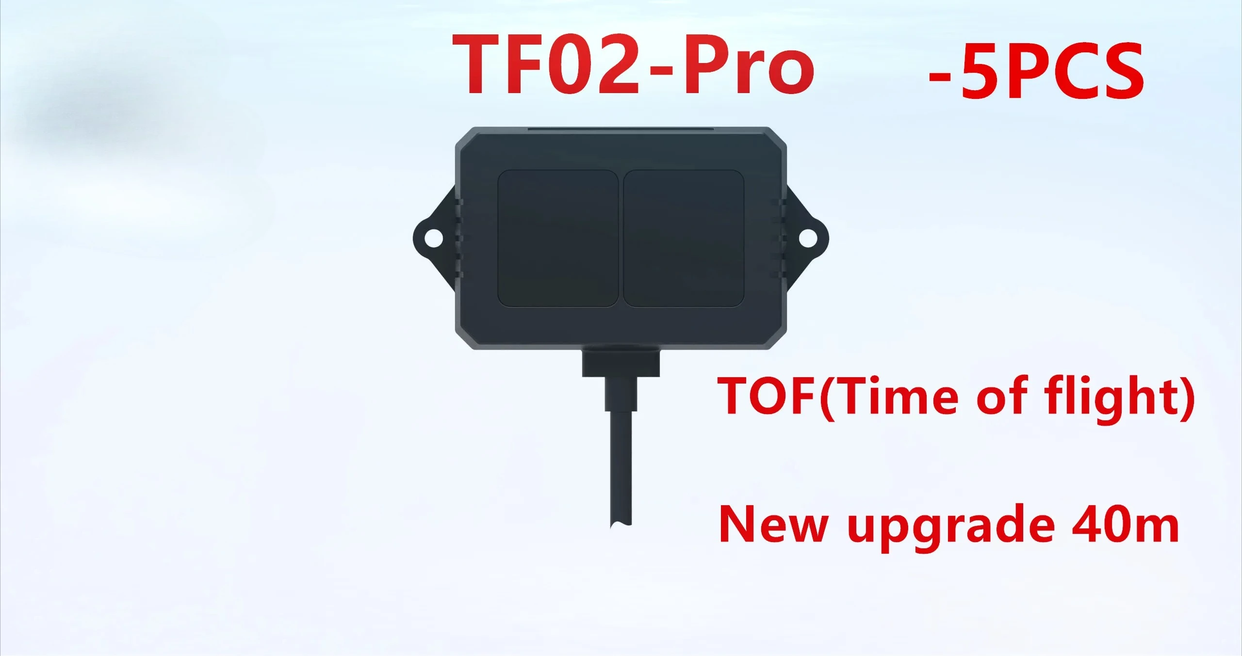 Фото 5 шт. TOF TF02 Pro LIDAR светодиодный дальномер с одной точкой дальности IP65 40 м для Arduino Pixhawk TOF время полета Benewake №1