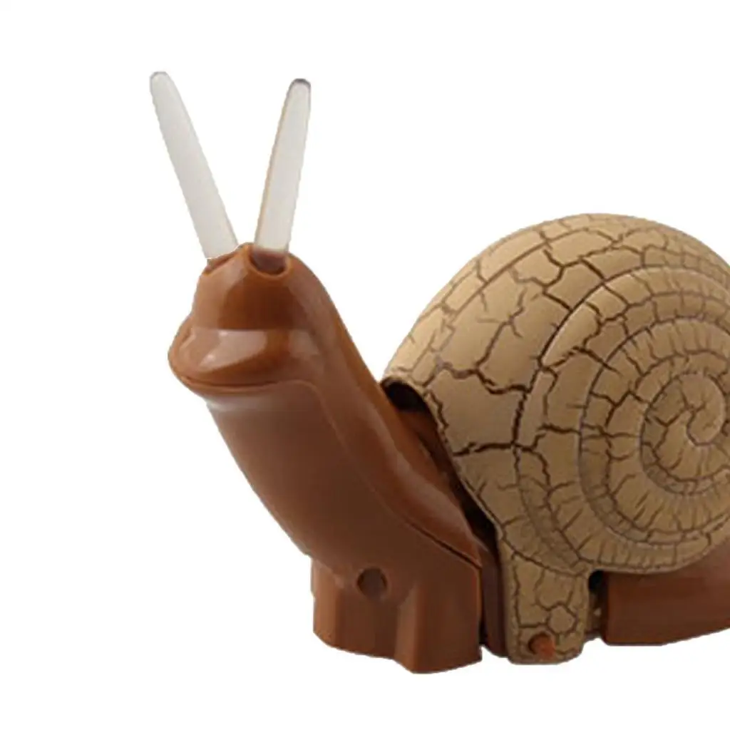 

Remote Control Fake Snail RC Toy Prank Insects Joke Scary Trick Bugs Brown
