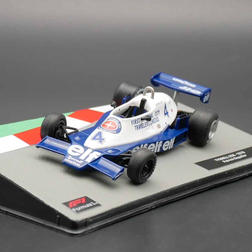 

Ixo 1:43 TYRRELL 008 1978 Patrick Depailler Diecast Car Model Metal Toy Vehicle