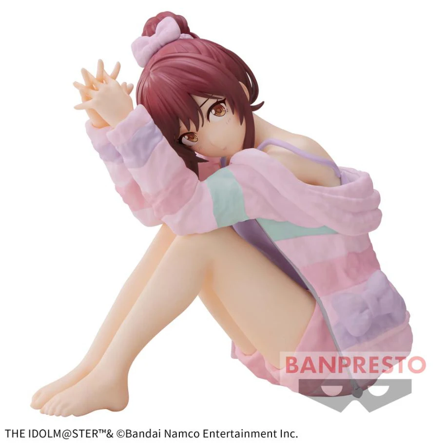 

Original BANPRESTO THE IDOLM STER SHINY COLORS Relax time Oosaki Amana Anime Figure Action Figures Model Doll Toys for Boys