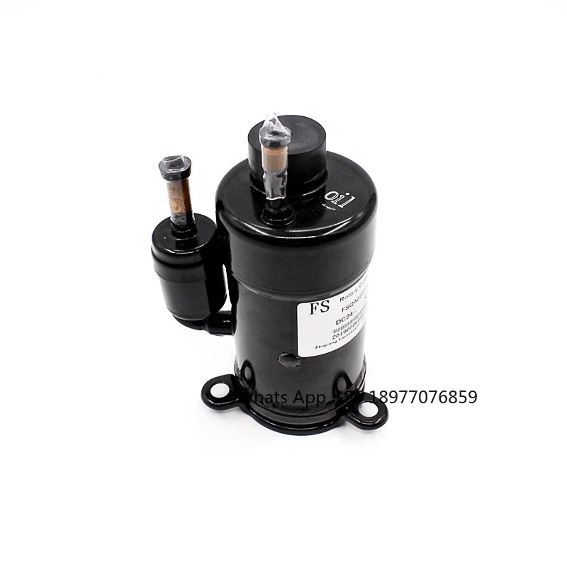 FSTHERMO Twin Cylinder 24v 500w Mini Refrigeration Cooling Compressor For Low Noise Air Cooler Pack