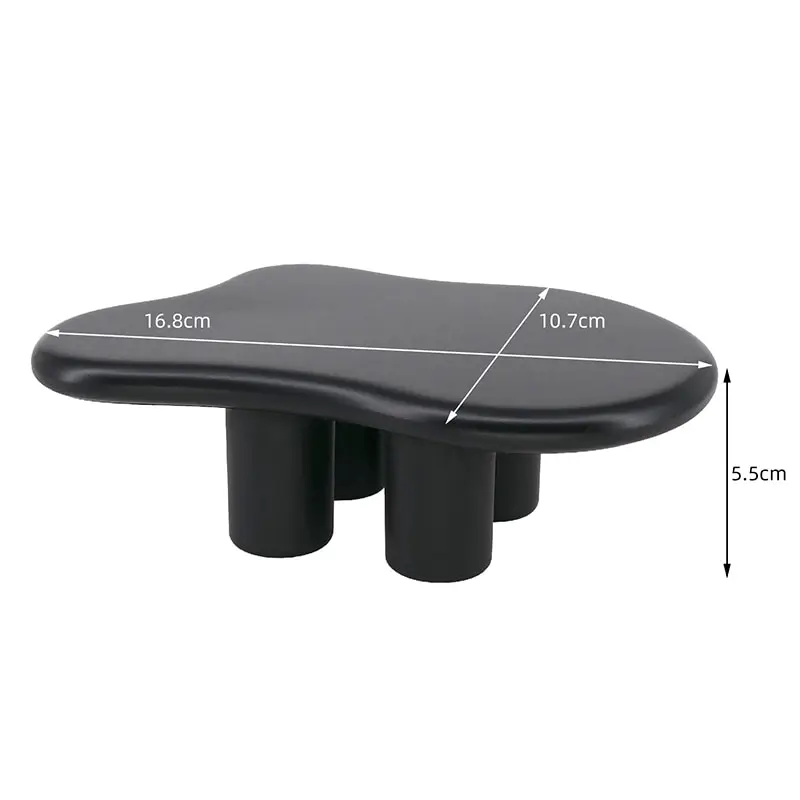 

1Pc 1:6 Mini Teatable Living Room Toy Doll House Accessories Dollhouse Furniture Miniature Side Table Kids Toy Random Color