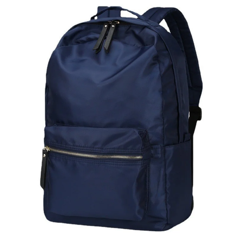 

Backpack can be printed with patterns in Korean version, trendy casual solid color backpack, student outdoor backpack