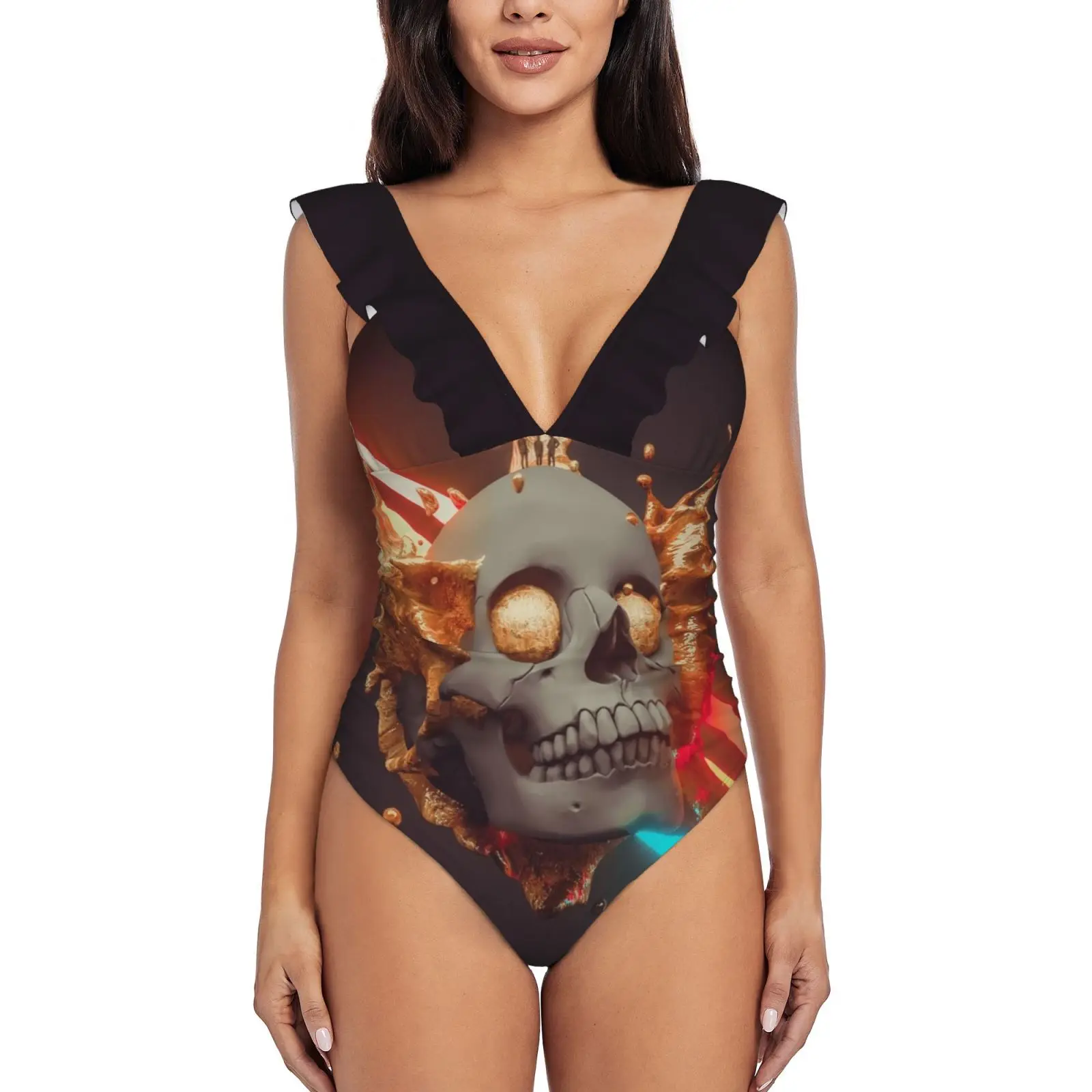 Rainbow Skull Cats Target Artist Cat