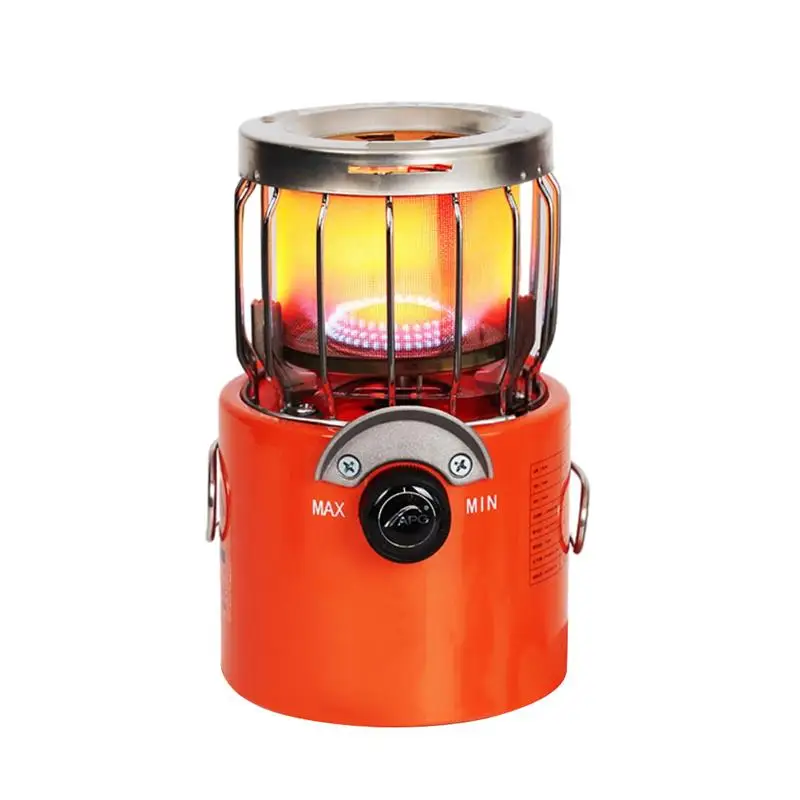 

Portable 2 In 1 2000W Portable Heater Camping Stove Heating Cooker For Backpacking Ice Fishing Camping Hiking Winter Warmer
