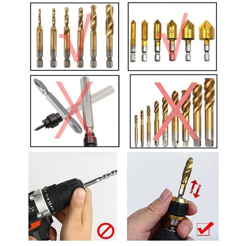 

New 3Pcs Self-Locking Drill Bit Holder Drill Bit Extension 1/4 Inch Hex Shank Screwdriver Bit Holder Extension Rod 50Mm
