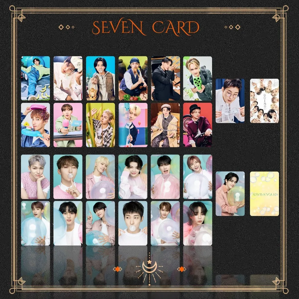 

KPOP SVT ALWAYS YOURS Going Merch Photocard 2023 альбом Lomo Crads Photobook коллекция открыток постер фотография подарок