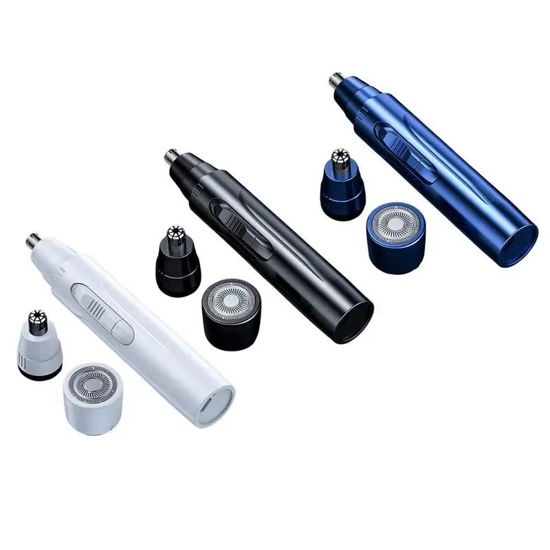 

Триммер для волос в носу для мужчин, триммер для носа с аккумулятором, водонепроницаемый портативный триммер для волос на лице, набор для ухода за телом