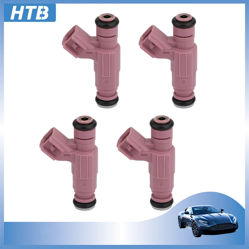 4 шт. высококачественные топливные форсунки для Neon Chrysler PT Cruiser 2.4L Turbo 2003 0280156030 04852747