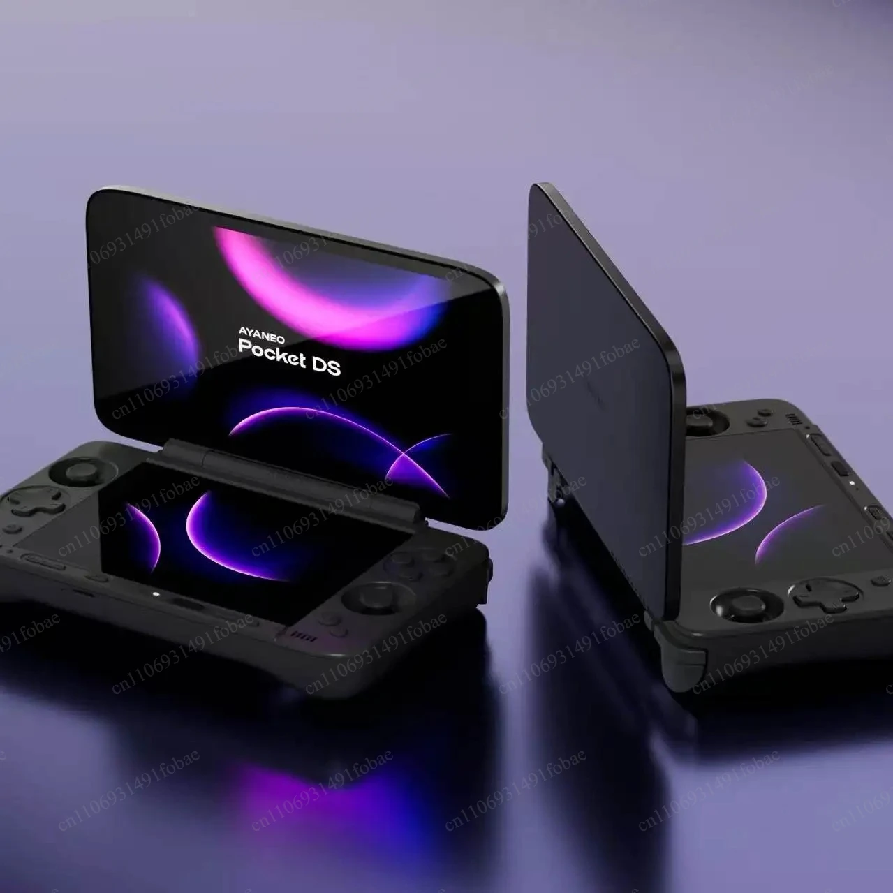 Фото Игровая консоль AYANEO Pocket DS G3X Gen2 с двумя экранами, портативная игровая приставка на Android, портативная консоль с OLED-экраном 1080P, 8000 мАч №1